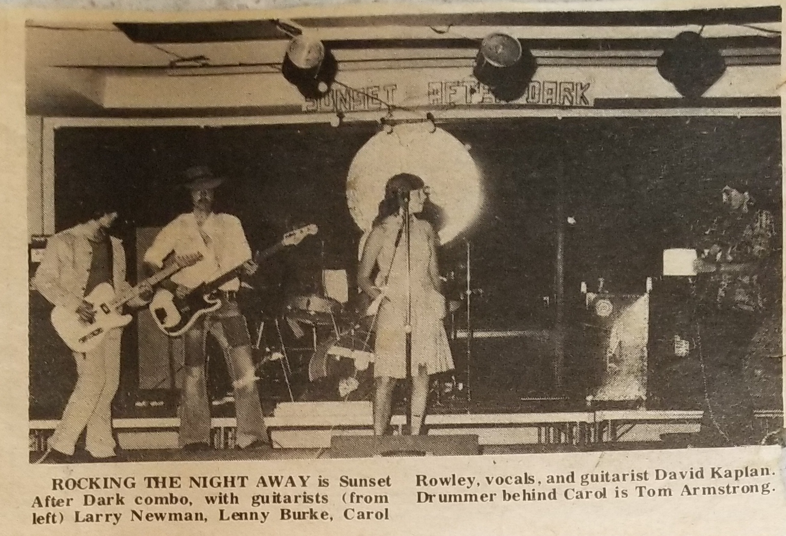 Picture of Carol Rowley with SAD