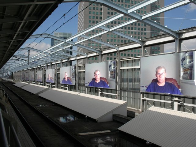 Tom trying to be artistic